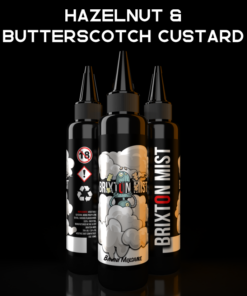 Brixton Mist Hazelnut and Butterscotch Custard E-Liquid